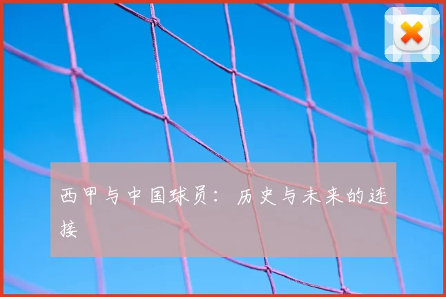 西甲与中国球员：历史与未来的连接